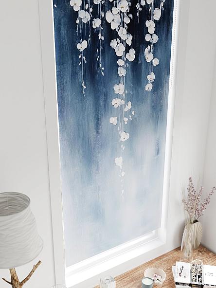 Рулонная штора для кухни для детской Федера - 615 - ширина 62 см - фото 4