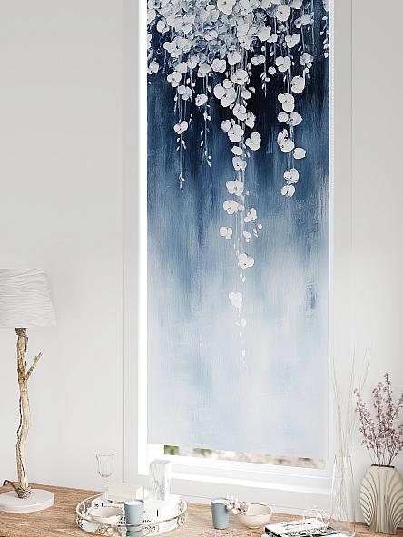 Рулонная штора для кухни для детской Федера - 615 - ширина 62 см - фото 5