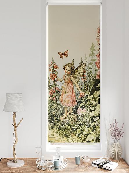 Рулонная штора для кухни для детской Федера - 618 - ширина 62 см - фото 3