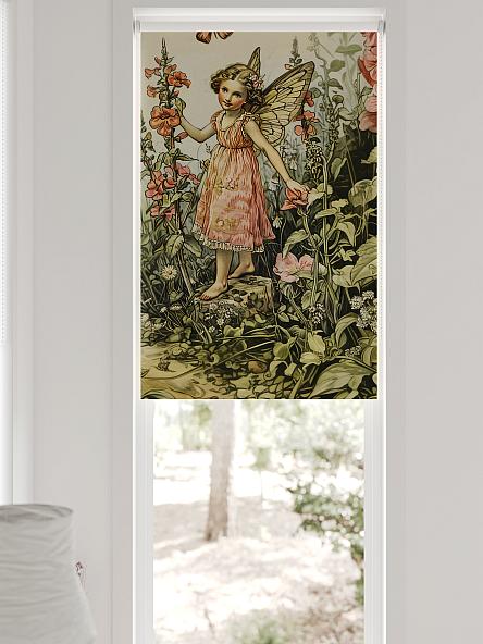 Рулонная штора для кухни для детской Федера - 618 - ширина 62 см - фото 6