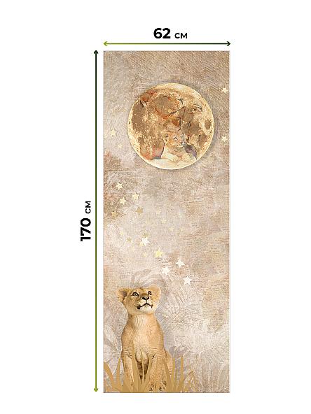 Рулонная штора для кухни для детской Федера - 620 - ширина 62 см - фото 7