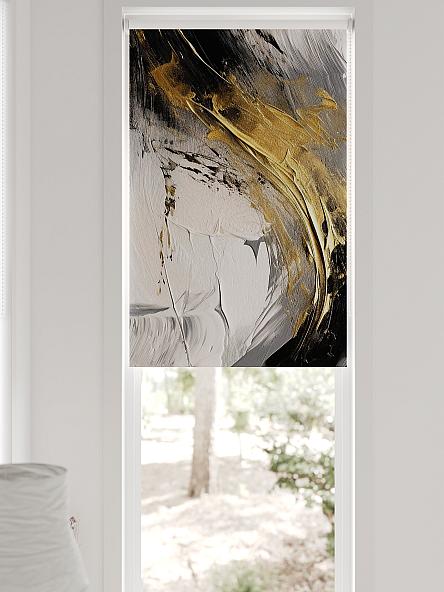 Рулонная штора для кухни для детской Федера - 623 - ширина 62 см - фото 6