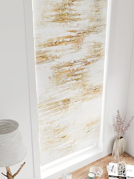 Рулонная штора для кухни для детской Федера - 627 - ширина 62 см - фото 4