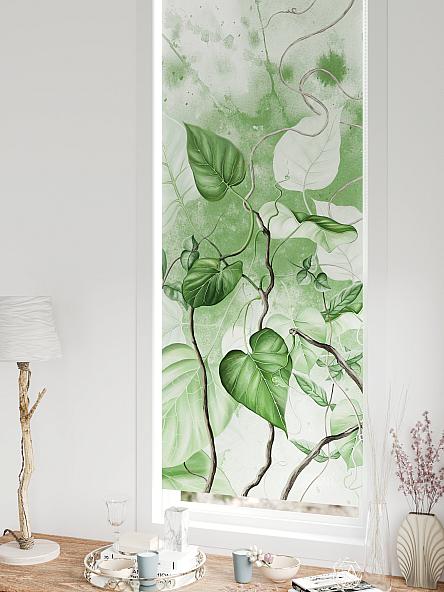 Рулонная штора для кухни для детской Федера - 630 - ширина 62 см - фото 5