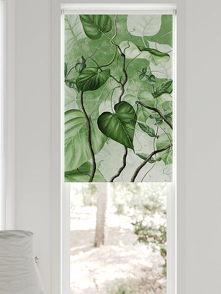 Рулонная штора для кухни для детской Федера - 630 - ширина 62 см - фото 6