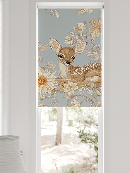 Рулонная штора для кухни для детской Федера - 632 - ширина 62 см - фото 6