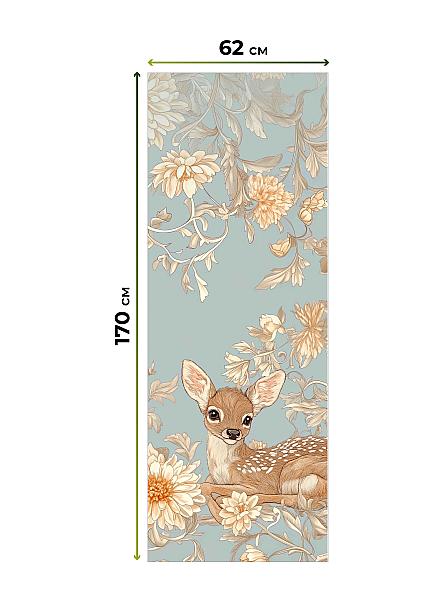 Рулонная штора для кухни для детской Федера - 632 - ширина 62 см - фото 7