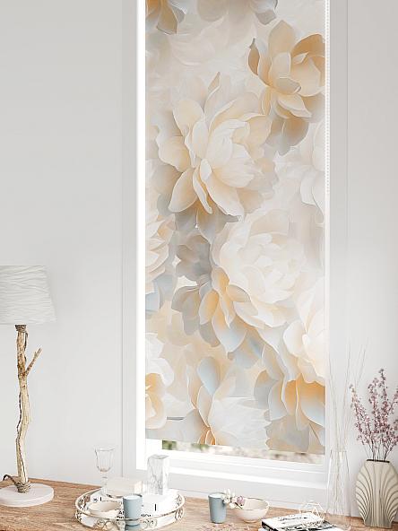 Рулонная штора для кухни для детской Федера - 635 - ширина 62 см - фото 5