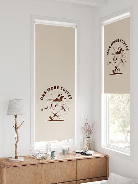 Рулонная штора для кухни для детской Федера - 638 - ширина 62 см - фото 2