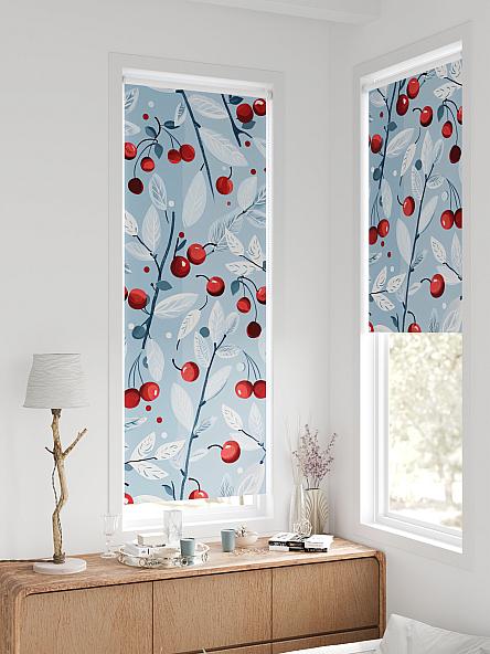 Рулонная штора для кухни для детской Федера - 641 - ширина 62 см - фото 2