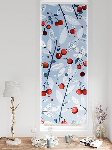 Рулонная штора для кухни для детской Федера - 641 - ширина 62 см - фото 3