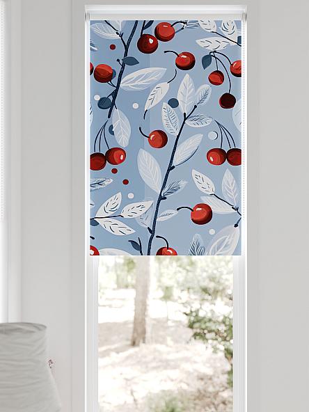 Рулонная штора для кухни для детской Федера - 641 - ширина 62 см - фото 6