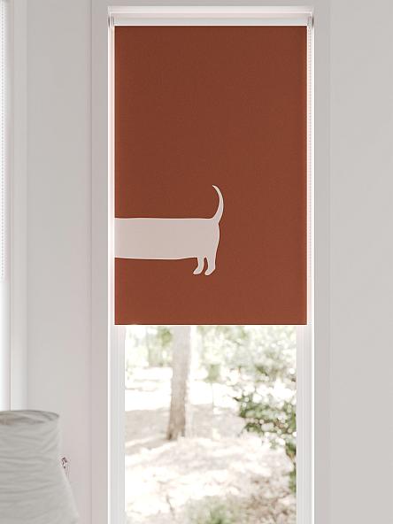 Рулонная штора для кухни для детской Федера - 645 - ширина 62 см - фото 6