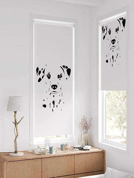 Рулонная штора для кухни для детской Федера - 646 - ширина 62 см - фото 2