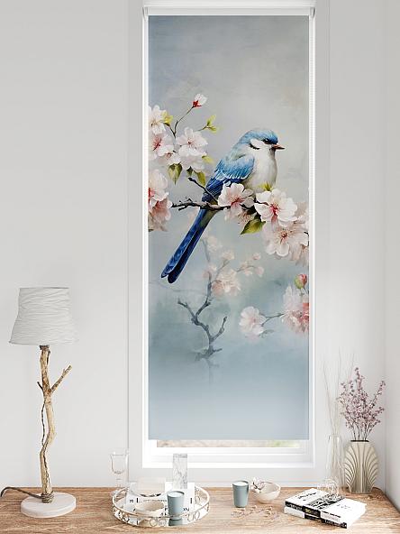 Рулонная штора для кухни для детской Федера - 647 - ширина 62 см - фото 3