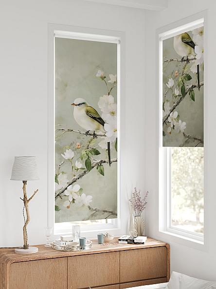 Рулонная штора для кухни для детской Федера - 648 - ширина 62 см - фото 2