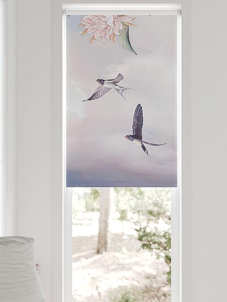 Рулонная штора для кухни для детской Федера - 652 - ширина 62 см - фото 6