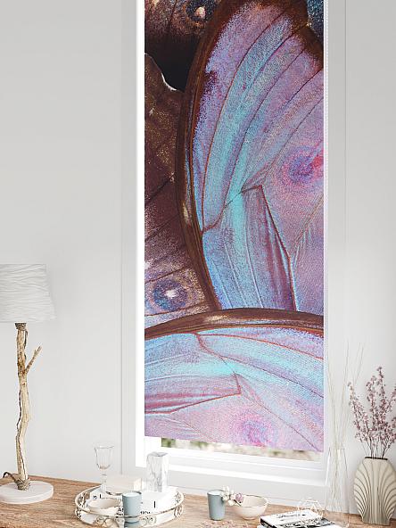 Рулонная штора для кухни для детской Федера - 654 - ширина 62 см - фото 5