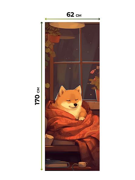 Рулонная штора для кухни для детской Федера - 657 - ширина 62 см - фото 7