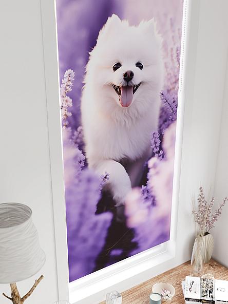 Рулонная штора для кухни для детской Федера - 658 - ширина 62 см - фото 4