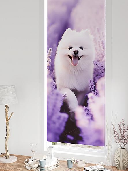 Рулонная штора для кухни для детской Федера - 658 - ширина 62 см - фото 5