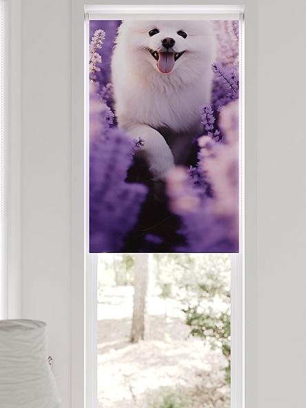 Рулонная штора для кухни для детской Федера - 658 - ширина 62 см - фото 6