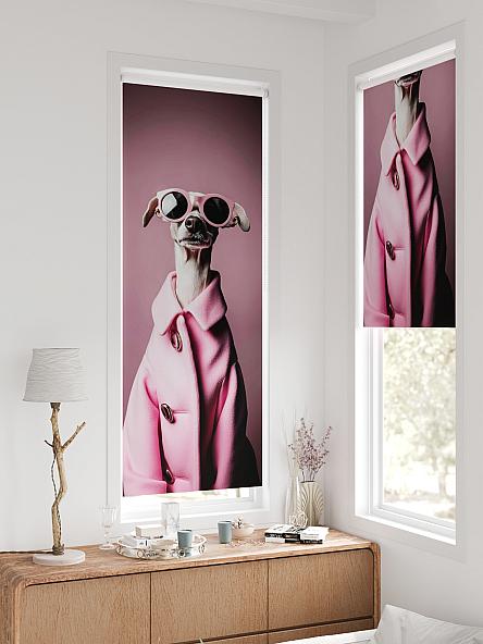 Рулонная штора для кухни для детской Федера - 659 - ширина 62 см - фото 2