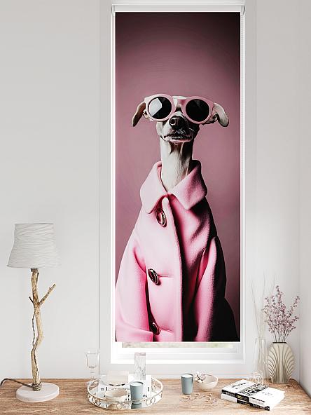 Рулонная штора для кухни для детской Федера - 659 - ширина 62 см - фото 3