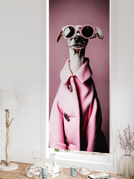 Рулонная штора для кухни для детской Федера - 659 - ширина 62 см - фото 5