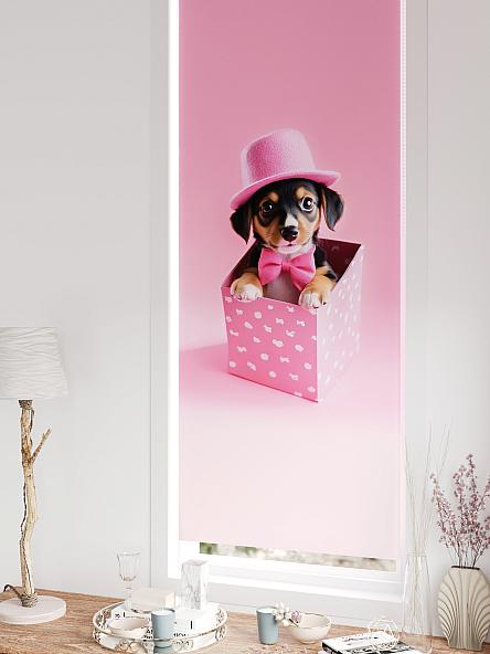 Рулонная штора для кухни для детской Федера - 660 - ширина 62 см - фото 5