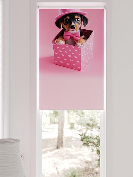 Рулонная штора для кухни для детской Федера - 660 - ширина 62 см - фото 6