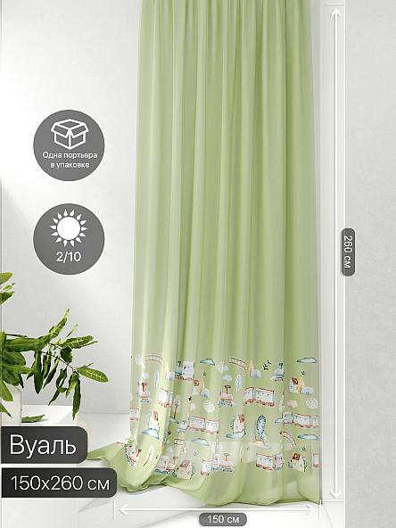 Тюль портьеры Фроктис - 129 - фото 2