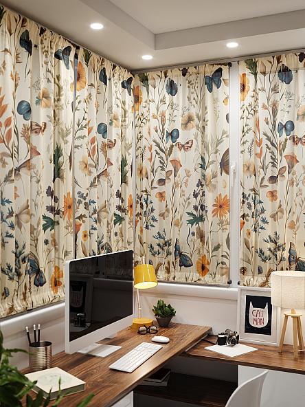 Тюль портьеры для кухни Иомикс - 01 - фото 4