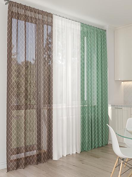 Тюль для кухни Офион - 185 - фото 4