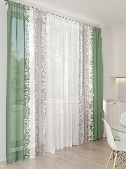 Тюль для кухни Офион - 168 - фото 4