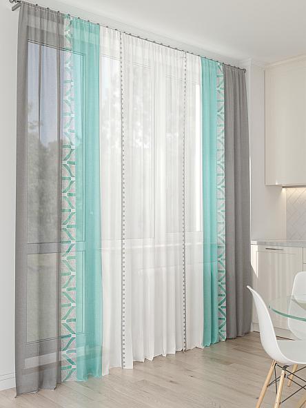 Тюль для кухни Офион - 147 - фото 4