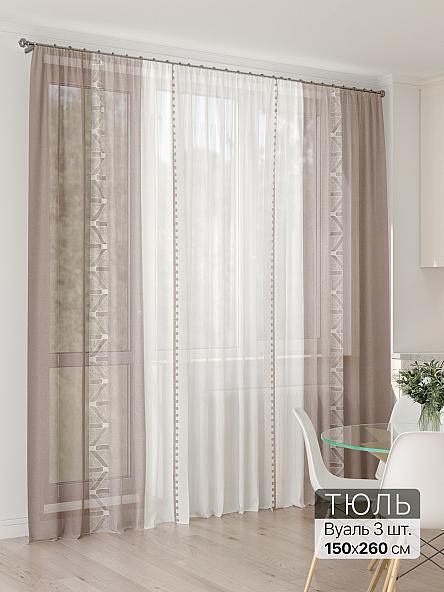 Тюль для кухни Офион - 145 - фото 2