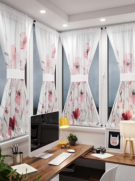 Тюль портьеры для кухни Иомикс - 210 - фото 2