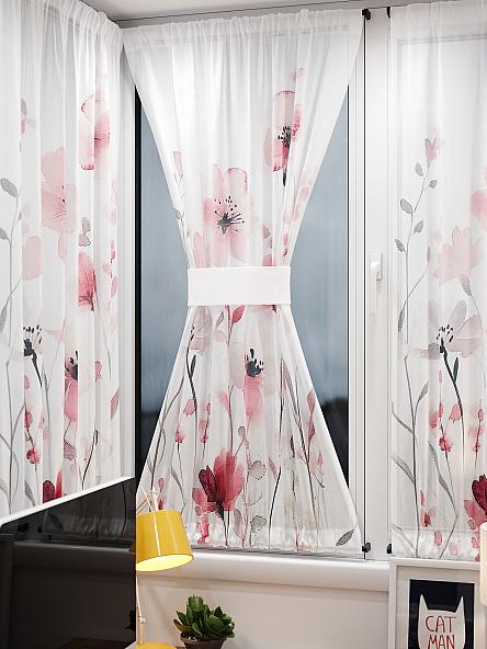 Тюль портьеры для кухни Иомикс - 210 - фото 9