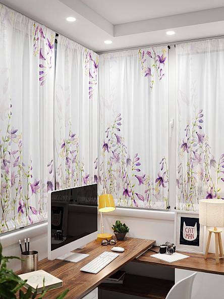 Тюль портьеры для кухни Иомикс - 208 - фото 4