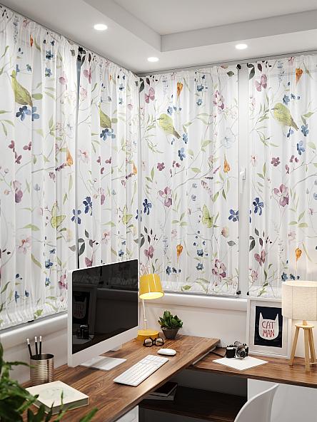 Тюль портьеры для кухни Иомикс - 206 - фото 4