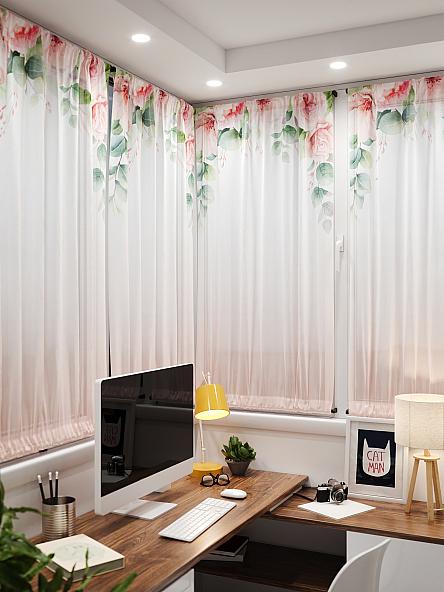 Тюль портьеры для кухни Иомикс - 201 - фото 4