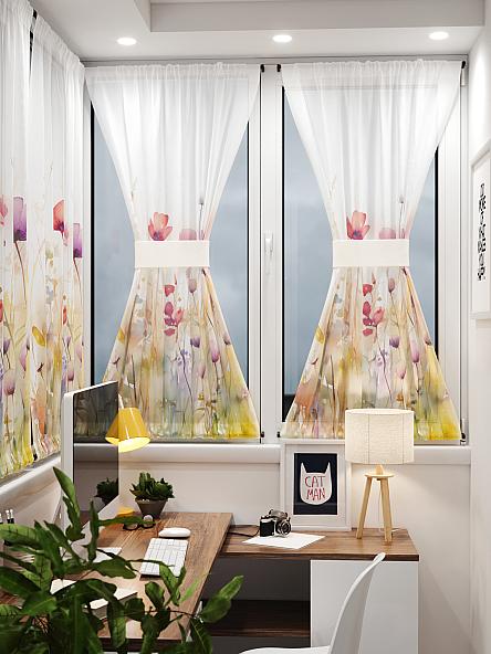 Тюль портьеры для кухни Иомикс - 200 - фото 8