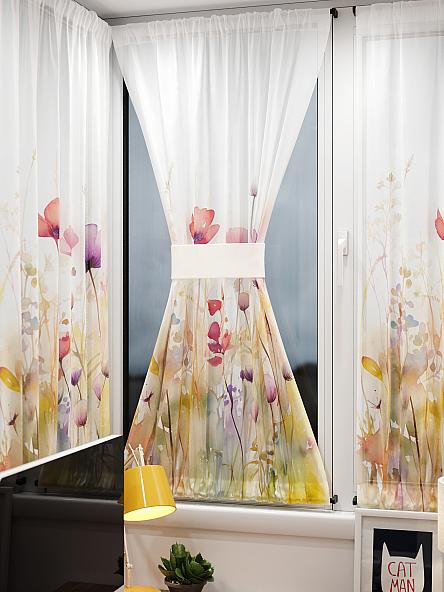 Тюль портьеры для кухни Иомикс - 200 - фото 9