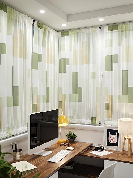 Тюль портьеры для кухни Иомикс - 198 - фото 4