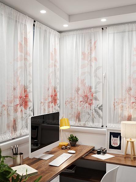 Тюль портьеры для кухни Иомикс - 196 - фото 4