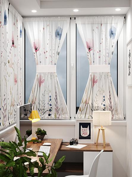 Тюль портьеры для кухни Иомикс - 195 - фото 8