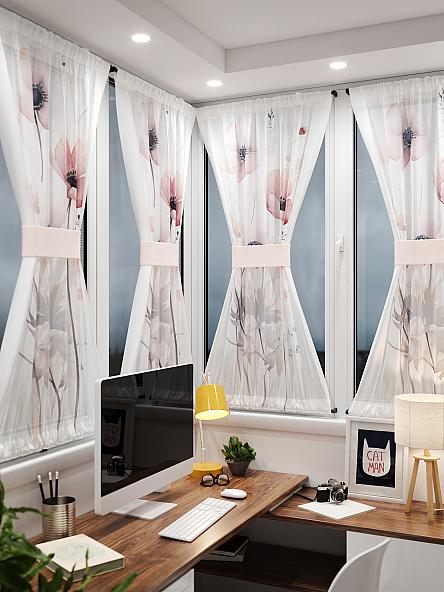 Тюль портьеры для кухни Иомикс - 194 - фото 2