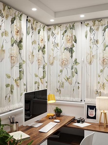 Тюль портьеры для кухни Иомикс - 193 - фото 4