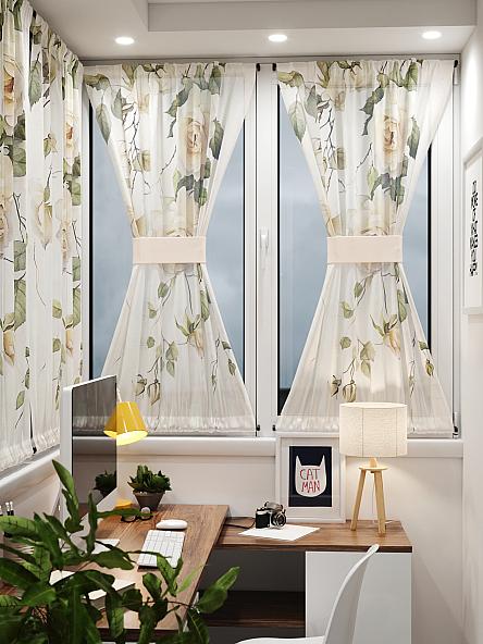 Тюль портьеры для кухни Иомикс - 193 - фото 8